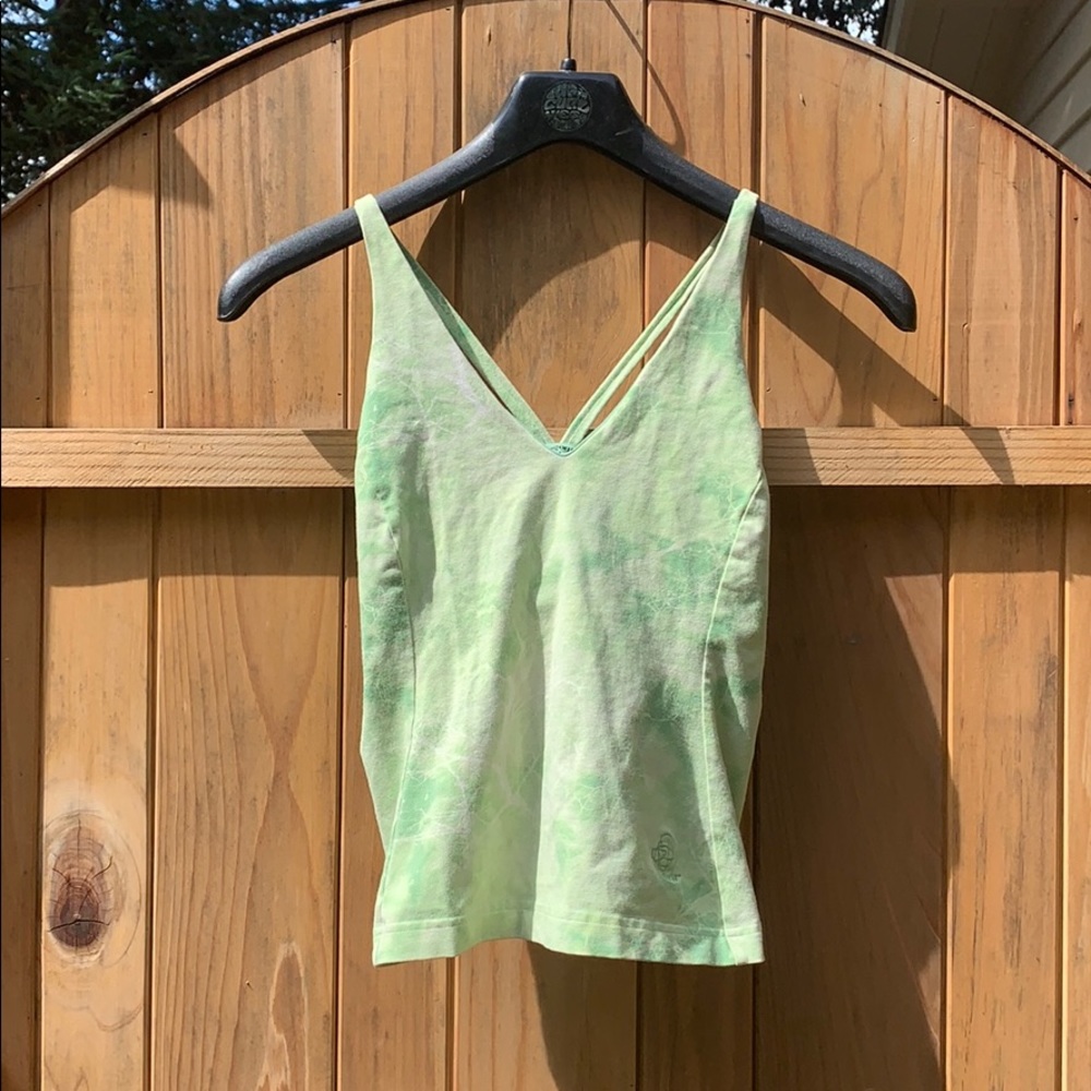 Light green tank top